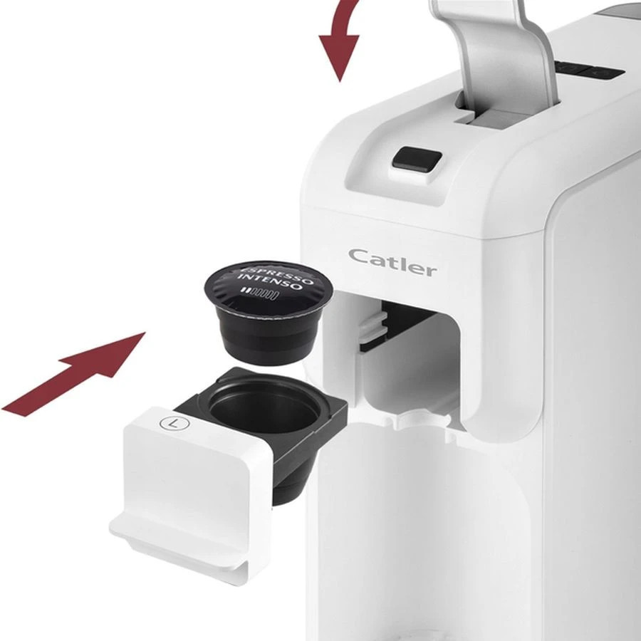Кофеварка капсульная Catler ES720PORTOW 1350 Вт белая Київ - зображення 7