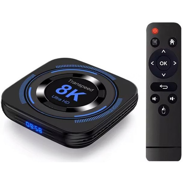 ТВ-приставка Transpeed 4/32GB Allwinner H618 8K Black Global (Код товару:40086) Харків - зображення 1