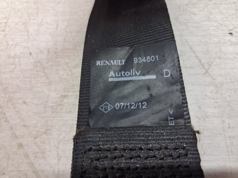 Ремень безопасности передний правый Dacia Duster HS 1.5 DIESEL K9K 2010 (б/у) Київ - зображення 4