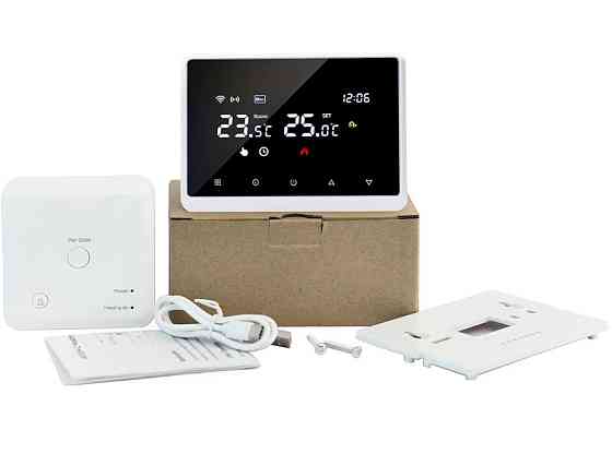 Бездротовий розумний термостат Myuet ME98 Wi-Fi + RF для котла (Tuya) Винница