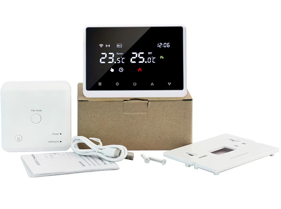 Бездротовий розумний термостат Myuet ME98 Wi-Fi + RF для котла (Tuya) Винница - изображение 2
