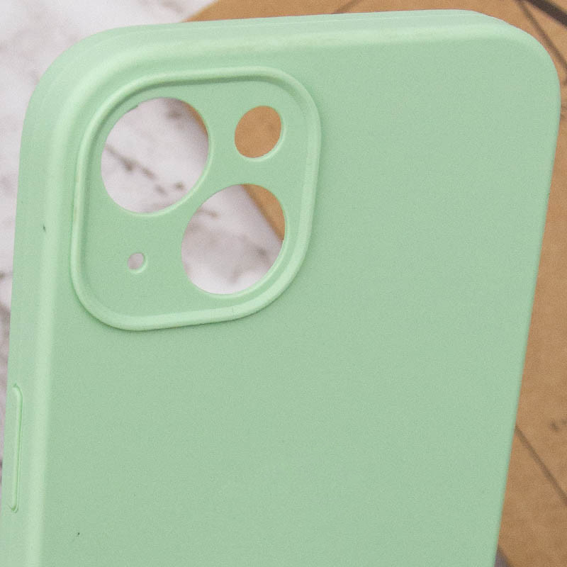 Чехол Silicone Case Full Camera Protective (AA) NO LOGO для Apple iPhone 13 (6.1") Херсон - зображення 5