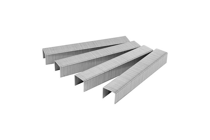 Скобы закаленные WERTVOLL R53 10 мм/11.3х0.75 мм 1000 шт FX-2110 Харків - зображення 1