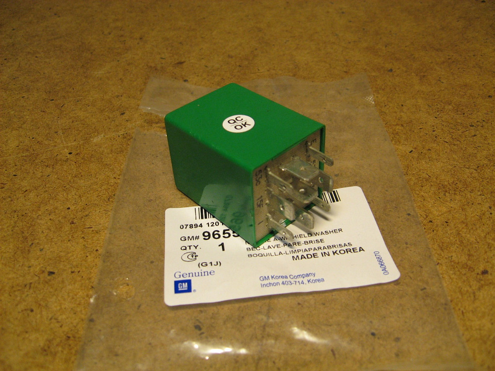 Реле цикличности дворников (зеленое) Lanos Днепр - изображение 1