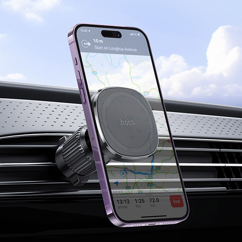 Автодержатель Hoco H34 Cheeatag magnetic ring (air outlet) Херсон - зображення 8