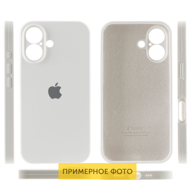 Чехол Silicone Case Full Camera Protective (AA) для Apple iPhone 16 (6.1") Херсон - зображення 4