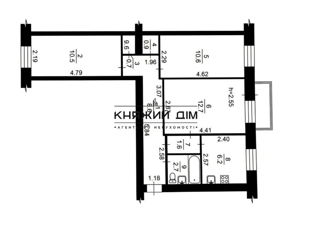 Продаж 3-х .к квартири на Печерську. №21147258 Київ - зображення 7