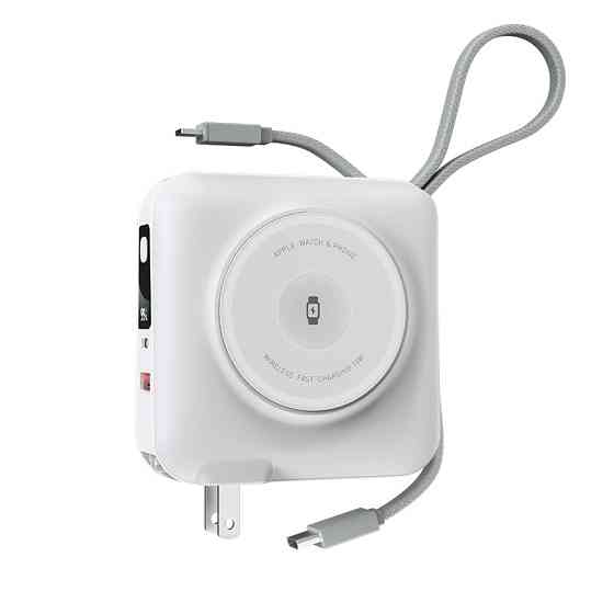 Портативное ЗУ Power Bank WIWU Wi-P051 6 in 1 PD45W с БЗУ 15000 mAh Херсон