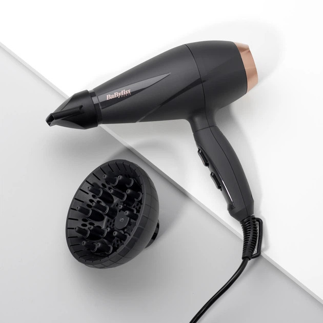 Фен Babyliss 6709DE 2100 Вт темно-серый Київ - зображення 4