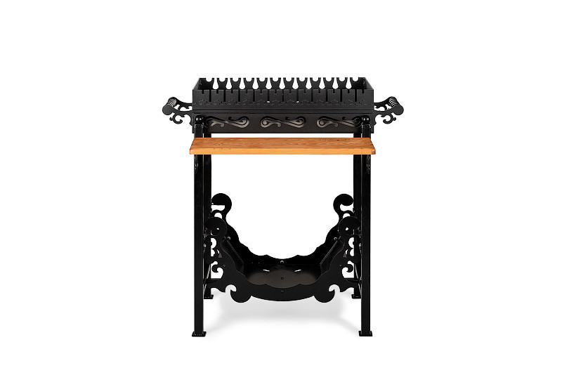 Мангал гриль BBQ SmokeHouse Античный в комплектации "Optimum" Харків - зображення 4