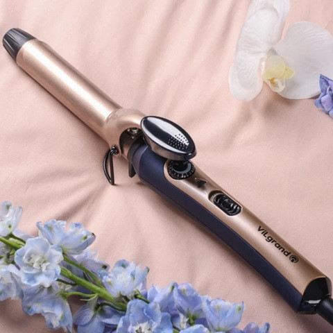 Плойка для волос Vilgrand VHC-3062 blue 65 Вт синяя Киев - изображение 1