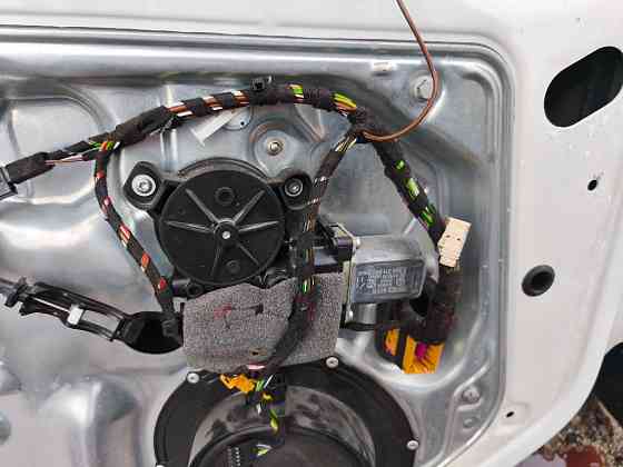 Моторчик стеклоподъемника передний левый VW T6 2015-2019 (7E0959801H) Ковель