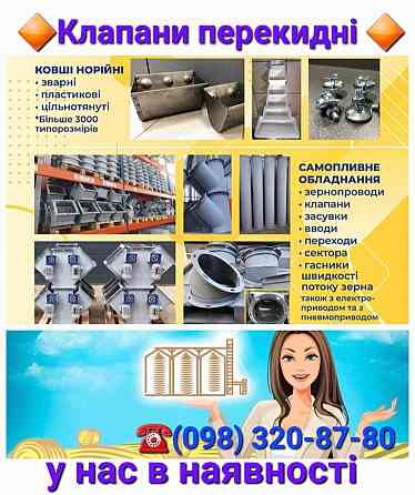 Клапан перекидной КДР 300*300*45 двухсторонний , самотечное оборудование Киев