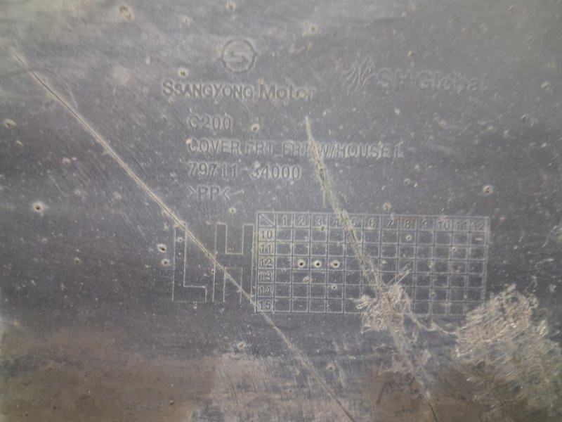 Подкрылок передний левый SsangYong Korando 2010-2019 7971034000 (Арт. 60707) Киев - изображение 8