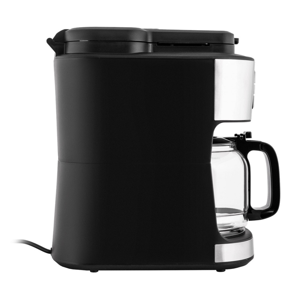 Кофеварка капельная Liberton LCM-2203 950 Вт черная Київ - зображення 9