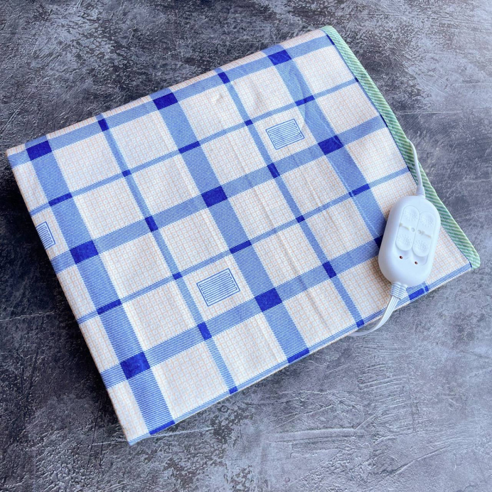 Електропростирадло двоспальне з двома зонами з кольоровим малюнком LUX Байка Туреччина 140x155 см 55 Київ - зображення 1