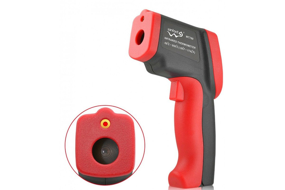 Пирометр бесконтактный цифровой -50-750°C WINTACT WT700 Харків - зображення 5