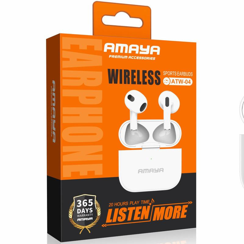 Беспроводные TWS наушники Amaya ATW-04 Херсон - зображення 2