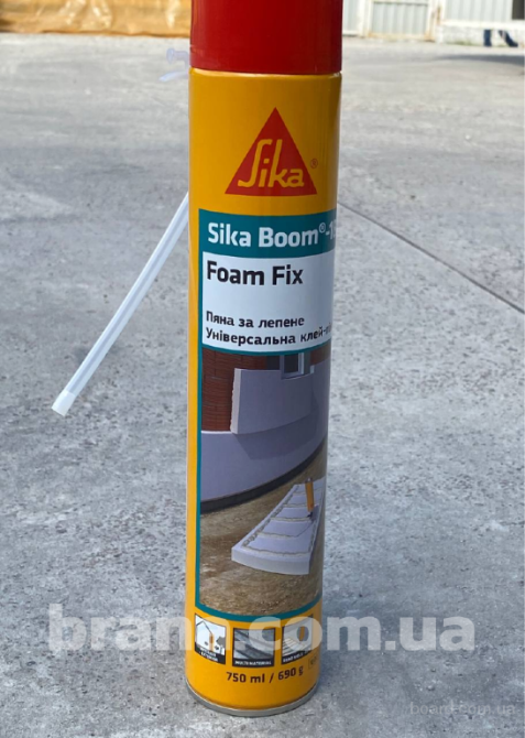 Монтажна піна Sika Boom -182 Foam Fix Вишнёвое - изображение 1
