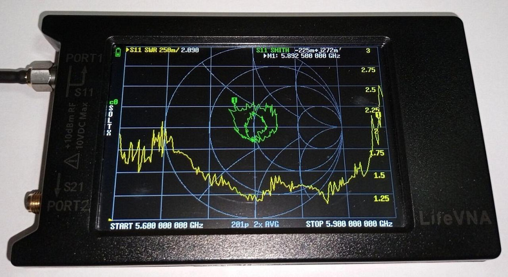 Антенна всенаправленная 2350-2550/5600-5890MHz 10dBi, до 30W, 2 в 1, SMA-male Днепр - изображение 6