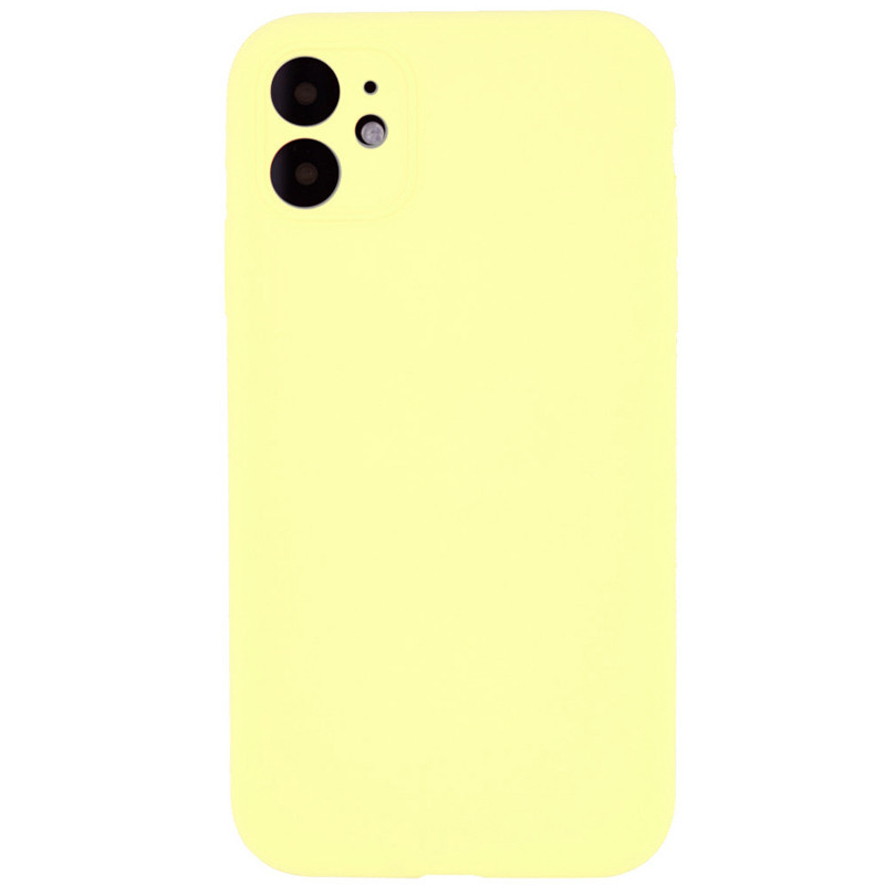 Чехол Silicone Case Full Camera Protective (AA) NO LOGO для Apple iPhone 12 (6.1") Херсон - зображення 1