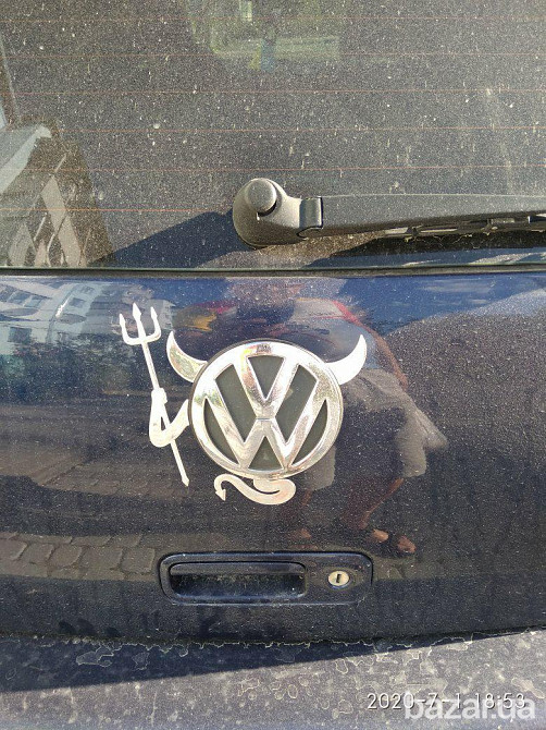 Наклейка на авто Чёртик выпуклая на эмблему авто Борисполь - изображение 8