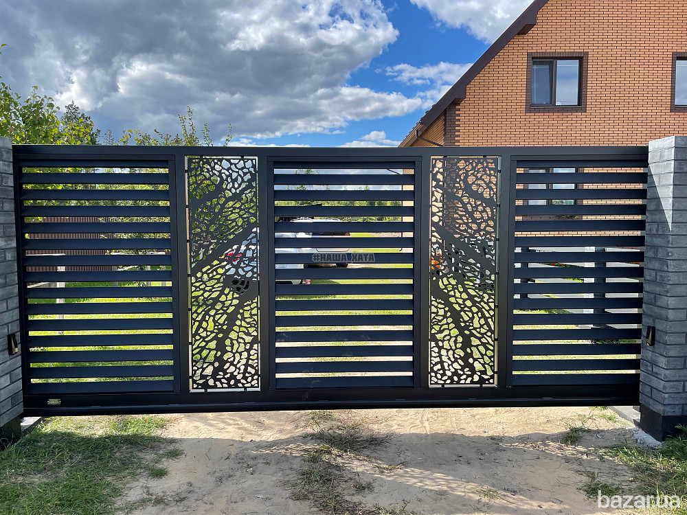 Ворота з декоративною вставкою у Долині Рахов - изображение 1
