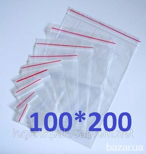 Пакет Зиплок 100x200 Харків - зображення 1