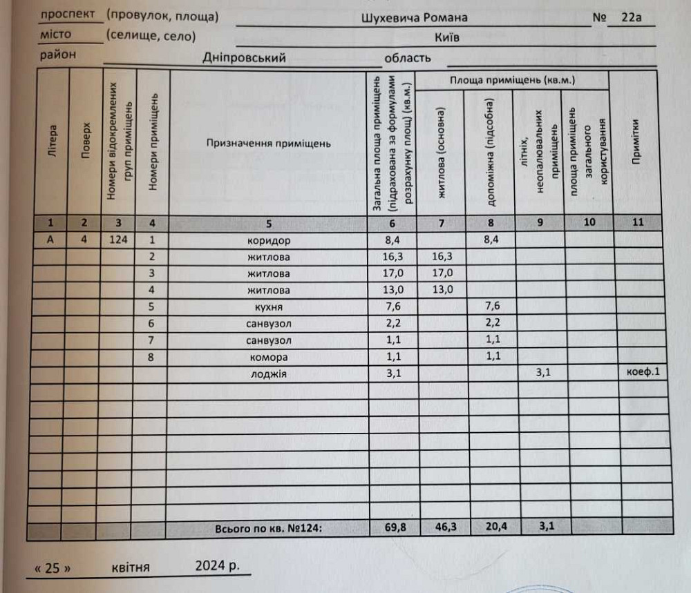 продажа 3-к квартира Киев, Днепровский, 62500 $ Київ - зображення 2