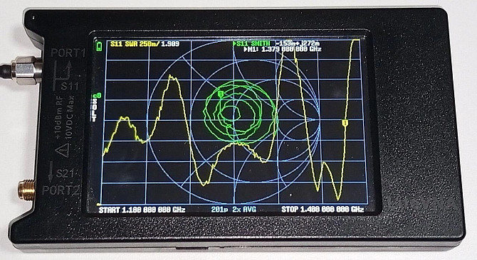 Антенна 1190-1300/1330-1380 МГц 13 дБ, до 50 Вт, RG-58U 120 см, SMA-male, YP111213 Днепр - изображение 6
