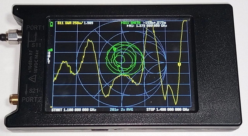 Антенна 1190-1300/1330-1380 МГц 13 дБ, до 50 Вт, RG-58U 120 см, SMA-male, YP111213 Дніпро - зображення 6