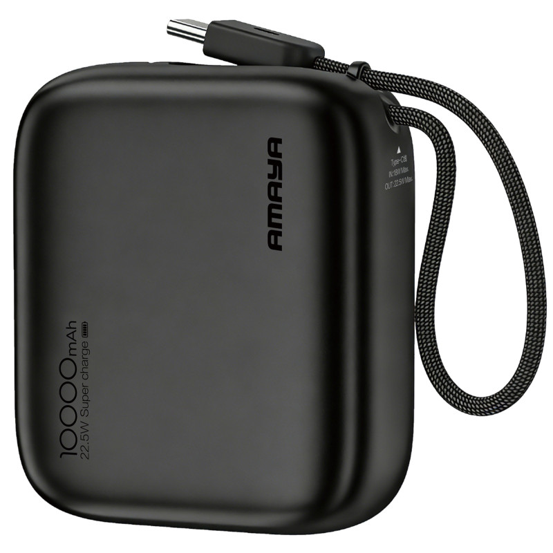 Портативное ЗУ Power Bank Amaya F135C PD22.5W with cable 10000 mAh Херсон - изображение 1