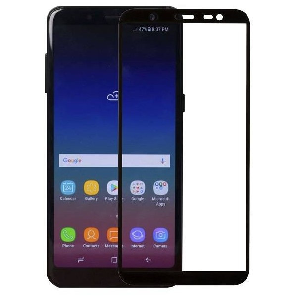 Захисне скло Samsung J8 J810 2018 Black (Код товару:4372) Харків - зображення 1