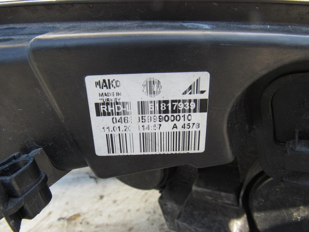 Фара левая Fiat Doblo 2010-2015 (51817939) Ковель - изображение 4