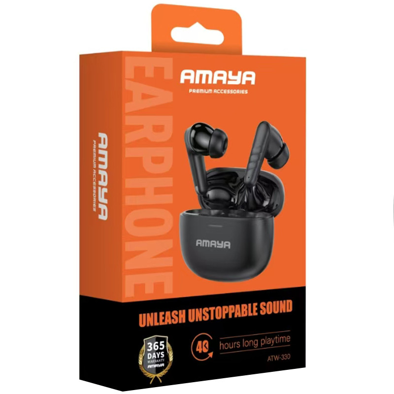 Уценка Беспроводные TWS наушники Amaya ATW-330 Херсон - зображення 2