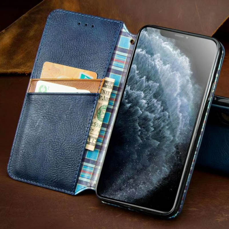 Кожаный чехол-книжка GETMAN Cubic (PU) для Xiaomi Redmi 9C Херсон - изображение 2
