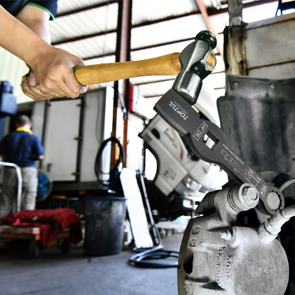 Ключ ударный 3/4" E24 для тормозного суппорта MAN TGA, TGS, TGX  TOPTUL JEBT0124 Харків - зображення 3