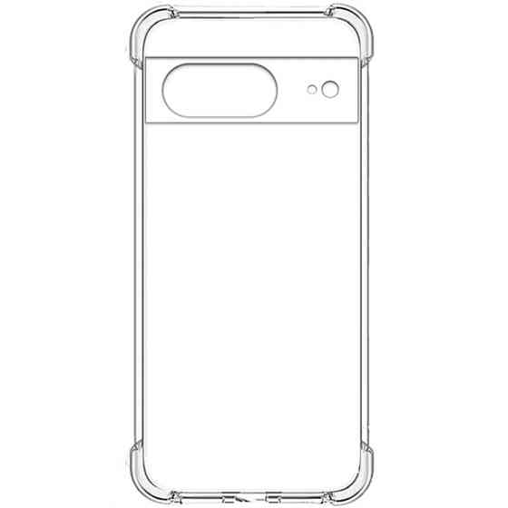 TPU чехол GETMAN Ease logo усиленные углы Full Camera для Google Pixel 8 Херсон