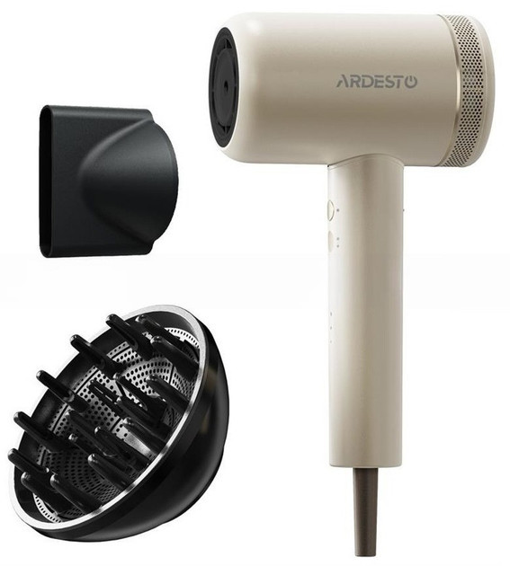 Фен Ardesto Pearl Cream HD-Y702PERL 1800 Вт кремовый Киев - изображение 1