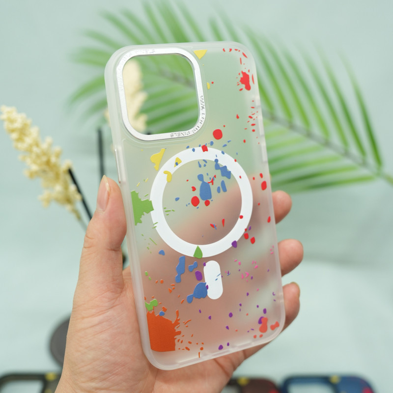 Чехол TPU+PC Flush with MagSafe для Apple iPhone 12 Pro Max (6.7") Херсон - изображение 3