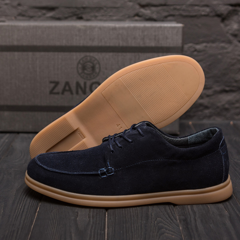 Мужские туфли из натуральной замши VanKristi Киев - изображение 12