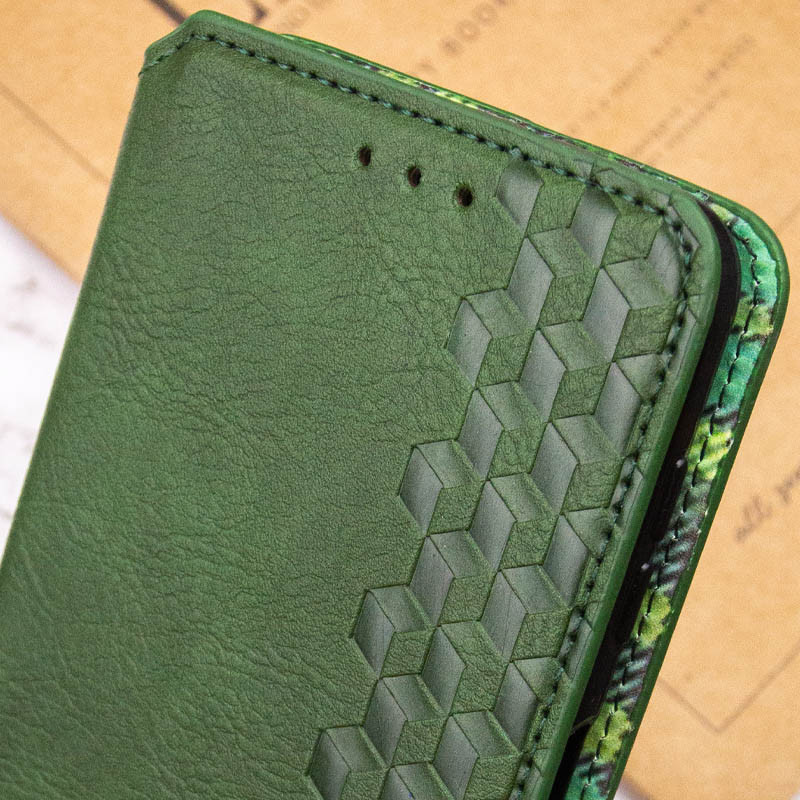 Кожаный чехол-книжка GETMAN Cubic (PU) для Xiaomi Redmi Note 14 4G (Europe version) Херсон - зображення 6