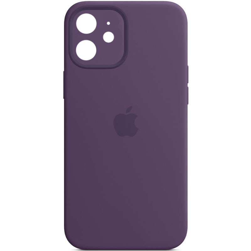 Чехол Silicone Case Full Camera Protective (AA) для Apple iPhone 12 (6.1") Херсон - зображення 2