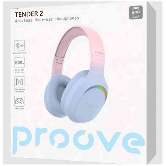 Bluetooth-гарнітура Proove Tender 2 (APP) Blue/Pink (HPTR2001AP08) Харьков