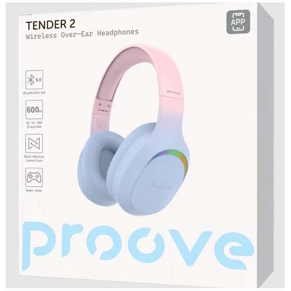 Bluetooth-гарнітура Proove Tender 2 (APP) Blue/Pink (HPTR2001AP08) Харьков - изображение 3