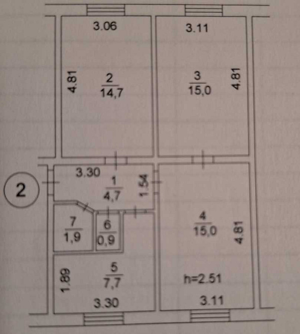 продажа 3-к квартира Киев, Днепровский, 65000 $ Київ - зображення 11