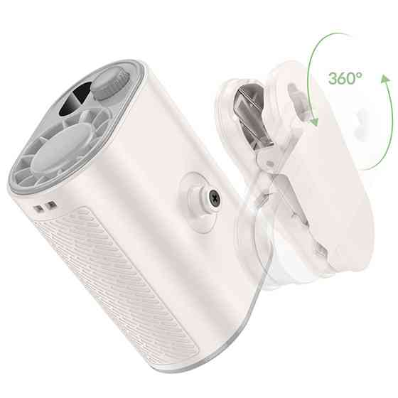 Уценка Портативный вентилятор Hoco HX609 handheld folding fan 3600 mAh Херсон