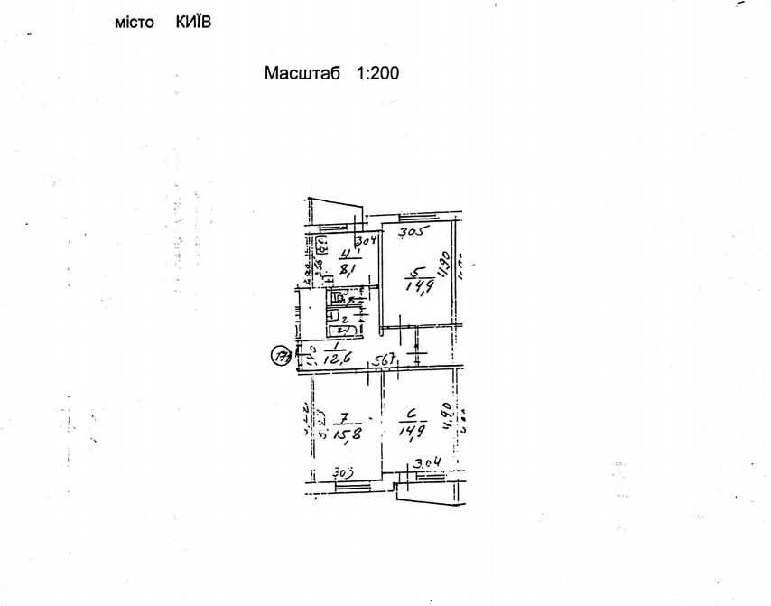 продажа 3-к квартира Киев, Днепровский, 80000 $ Киев - изображение 12