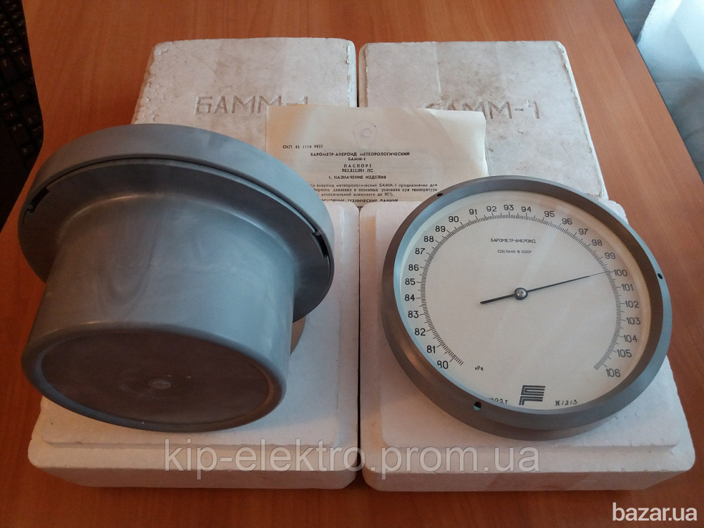 Барометр-анероид БАММ-1 (БАММ 1, БАМ-1, БАМ 1, БАМ) Київ - зображення 3