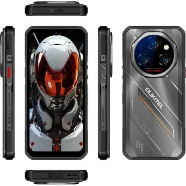 Смартфон Oukitel WP62 8/256GB Black EU Харків - зображення 5